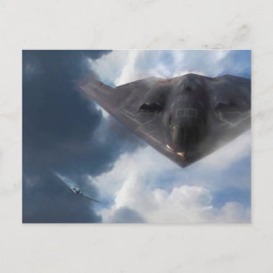 B-2 Spirit Stealth Bomber GHOST MAKER Briefkaart