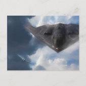 B-2 Spirit Stealth Bomber GHOST MAKER Briefkaart (Voorkant)