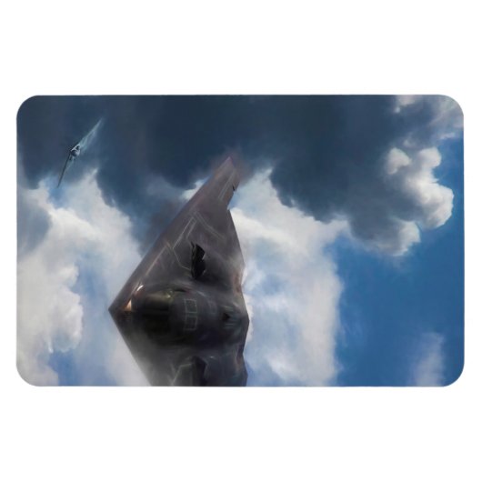 B-2 Spirit Stealth Bomber GHOST MAKER Magneet (Horizontaal)