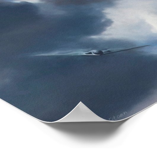 B-2 Spirit Stealth Bomber GHOST MAKER Poster (Hoek)