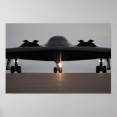 B-2 Spirit Stealth Bomber Vliegtuig Poster (Voorkant)