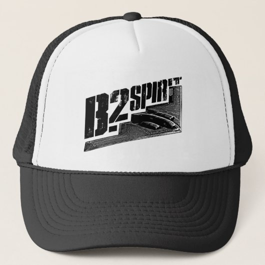 B-2 Spirit Trucker Hat Trucker Pet (Voorkant)