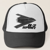 B-2 Spirit Trucker Hat Trucker Pet (Voorkant)