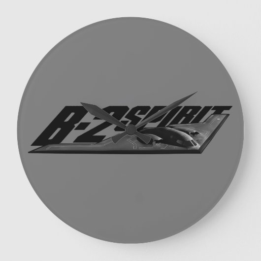 B-2-spiroonde (grote wandklok) grote klok (Voorkant)