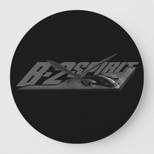 B-2-spiroonde (grote wandklok) grote klok (Voorkant)