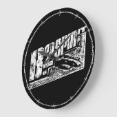 B-2-spiroonde (grote wandklok) grote klok (Hoek)