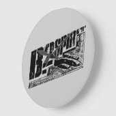 B-2-spiroonde (grote wandklok) grote klok (Hoek)