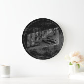 B-2-spiroonde (grote wandklok) grote klok (Huis)