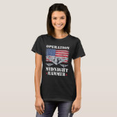 B-2 Stealth Jet Shirt Operatie Midnight Hammer (Voorkant volledig)