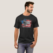 B 2 Stealth Spirit Bomber American Strategic Aircr T-shirt (Voorkant volledig)