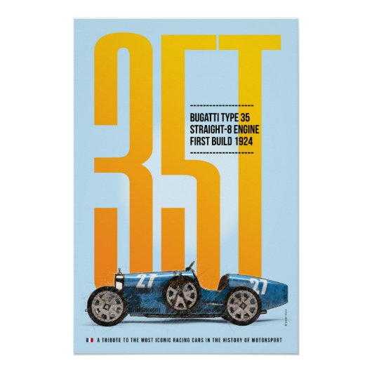 B 35T Tribute Perfect Poster (Voorkant)