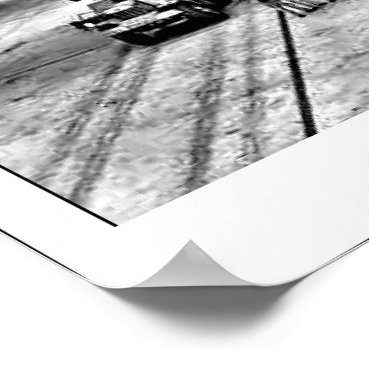 B-36 Peacemaker kwaliteit vliegtuig poster / print (Hoek)