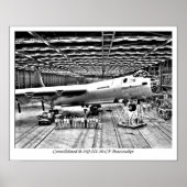 B-36 Peacemaker kwaliteit vliegtuig poster / print (Voorkant)