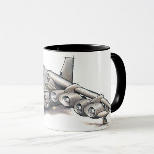 B-52 11Oz koffie-Mok Mok (Voorkant rechts)