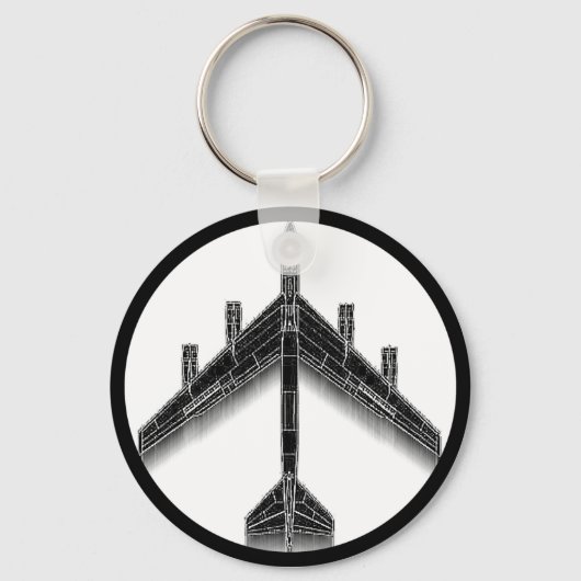 B-52 Peace Sleutelhanger (Voorkant)