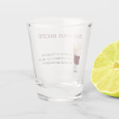 B-52 shot recept  glas (Achterkant)