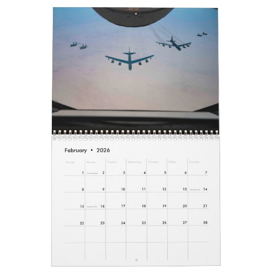 B-52 Stratofort Kalender (Feb 2026)