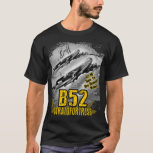 B-52 Stratofort U.S. lange-afstandszware bommenwer T-shirt