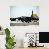 B-52 Stratofort Vliegtuig Poster (Thuiskantoor)