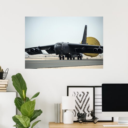 B-52 Stratofort Vliegtuig Poster (Thuiskantoor)