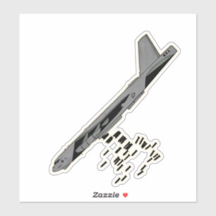 B-52, Stratofortress, Bomber Vliegtuig Sticker