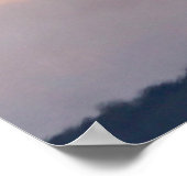 B-52 Stratofortress Sunset Vlucht Poster (Hoek)