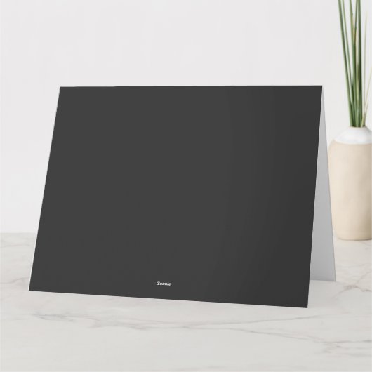 B-52 Stratofortress - Vliegtuig Blauwdruk Plannen Bedankkaart (Achterkant)