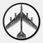B-52 Vredesmagneet Magneet (Voorkant)
