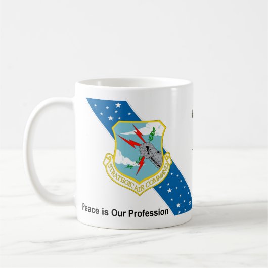 B-52D "Big Belly" Stratofortress w SAC Melkweg Koffiemok (Links)