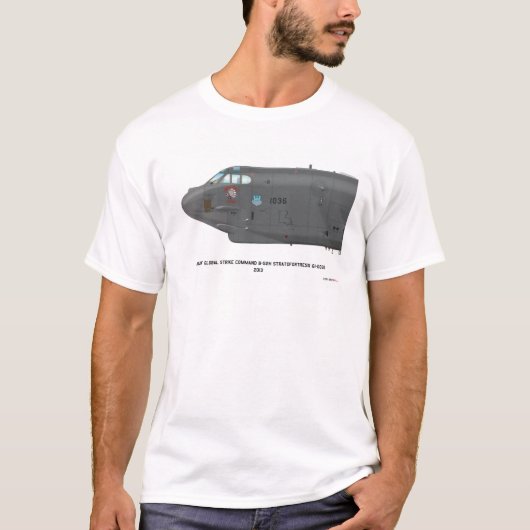 B-52H Immortal Soul Global Strike Command T-Shirt (Voorkant)