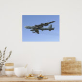 B-52H Stratofort draagt de X-51A WaveRider Poster (Keuken)