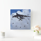 B-52H Stratofort-klok Vierkante Klok (Huis)