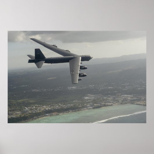 B-52H Stratofort Vliegtuig Poster (Voorkant)