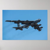 B-52H Stratofort Vliegtuig Poster (Voorkant)