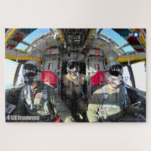 B-52H STRATOFORTRESS COCKPIT (20x30 INCH) Legpuzzel (Horizontaal)
