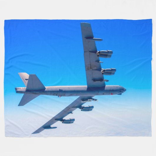 B-52H STRATOFORTRESS COCKPIT FLEECE DEKEN (Voorkant (Horizontaal))