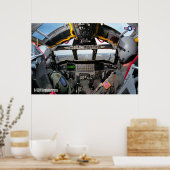 B-52H STRATOFORTRESS COCKPIT POSTER (Keuken)