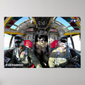 B-52H STRATOFORTRESS COCKPIT POSTER (Voorkant)