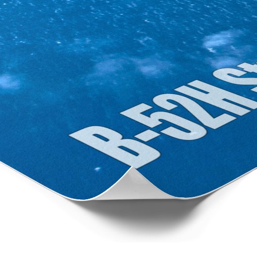 B-52H STRATOFORTRESS POSTER (Hoek)