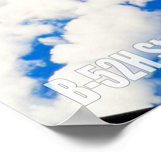 B-52H STRATOFORTRESS POSTER (Hoek)