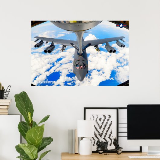 B-52H STRATOFORTRESS POSTER (Thuiskantoor)