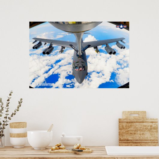 B-52H STRATOFORTRESS POSTER (Keuken)