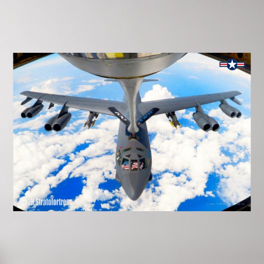 B-52H STRATOFORTRESS POSTER (Voorkant)