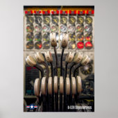B-52H STRATOFORTRESS THROTTLS POSTER (Voorkant)