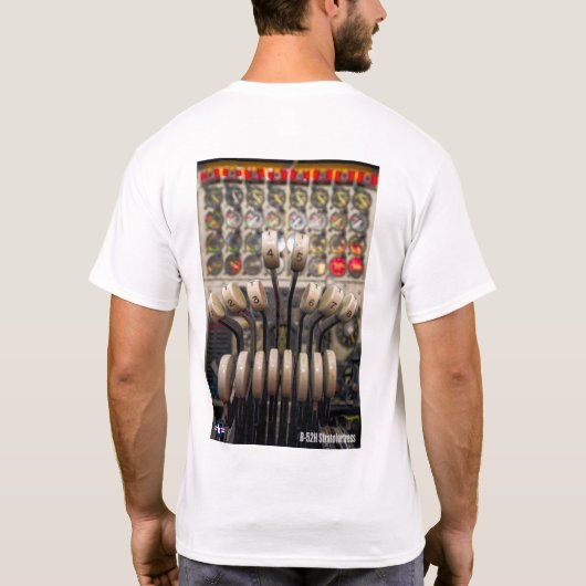 B-52H STRATOFORTRESS THROTTLS T-SHIRT (Achterkant)