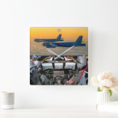 B-52H STRATOFORTRESS VIERKANTE KLOK (Huis)