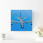 B-52H STRATOFORTRESS VIERKANTE KLOK (Huis)