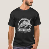 B-58 Hustler Vliegtuig T-shirt (Voorkant)