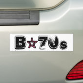 B-70s Officiële sticker (Op auto)