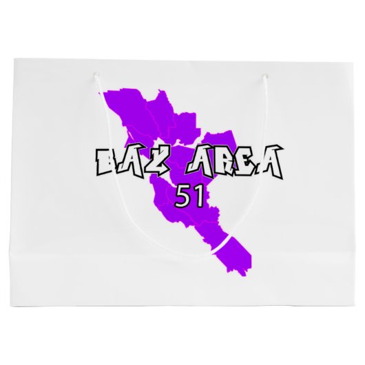 B.A. 51 Gift Bag Groot Cadeauzakje (Achterkant)